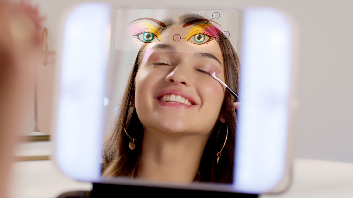 STYLE 4 EVER Meigikomplekt LED-valgustusega