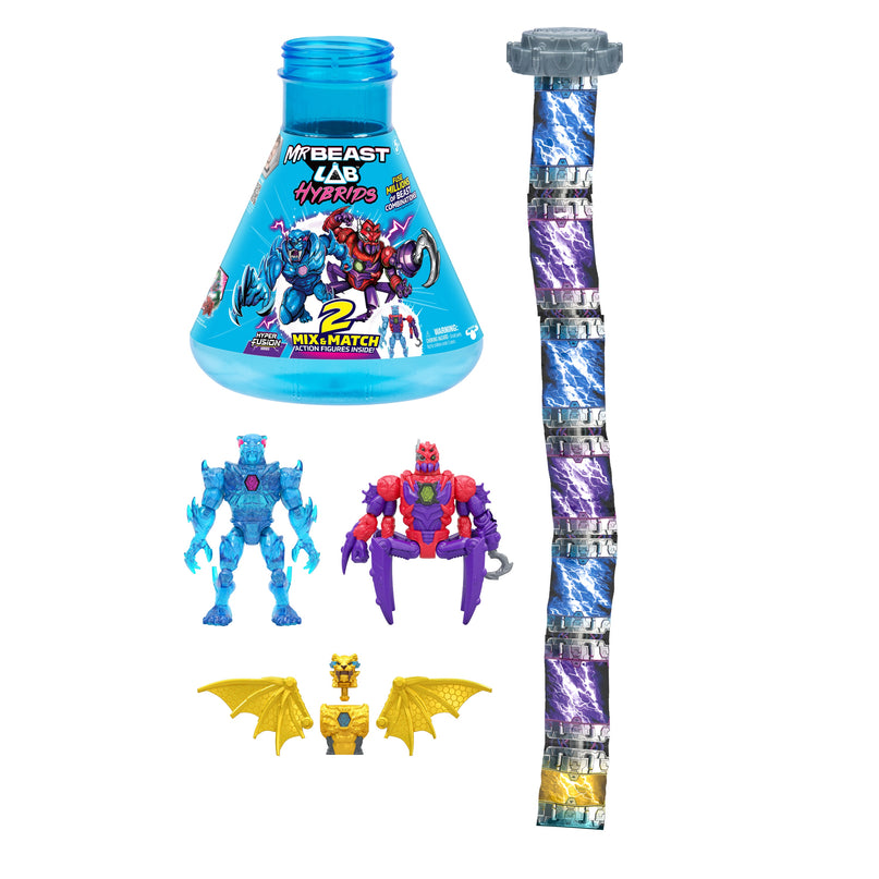 MRBEAST LAB figuurid HYBRID 10 cm 2 tk