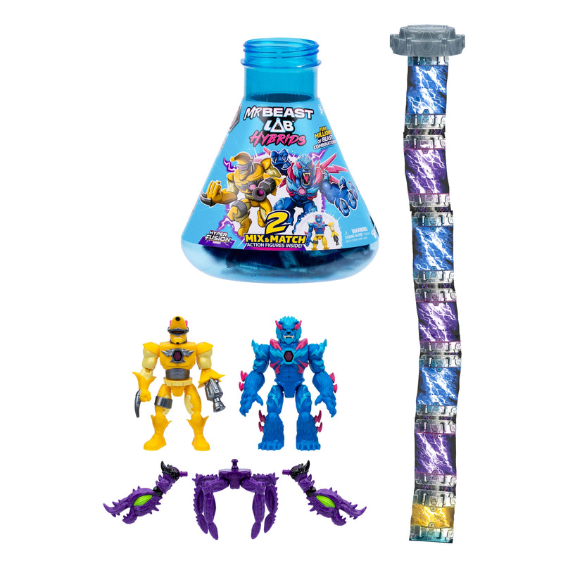 MRBEAST LAB figuurid HYBRID 10 cm 2 tk