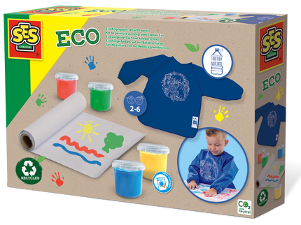 SES ECO Sõrmevärvide komplekt põllega