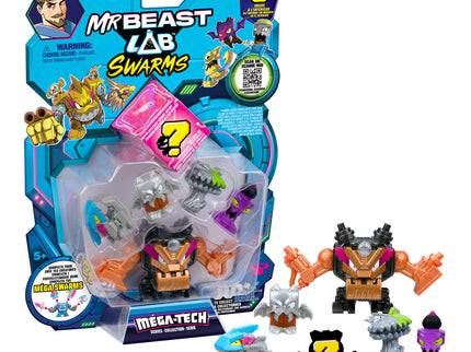 MRBEAST LAB Swarms figuurid, 6 tk, 2,5 cm