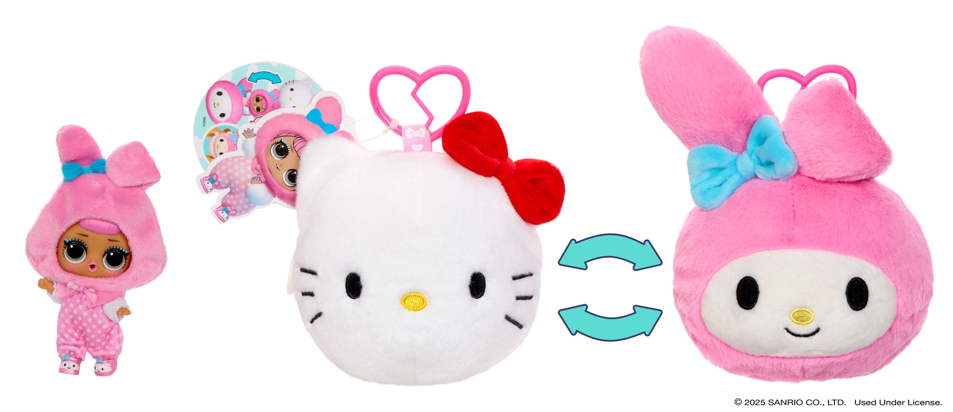 L.O.L. Surprise nukk Reversible plush