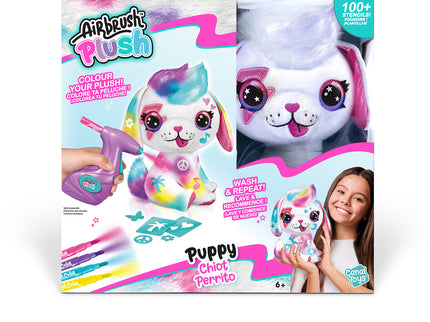 AIRBRUSH PLUSH Pehme mänguasi õhupintsliga Kutsikas, 26 cm