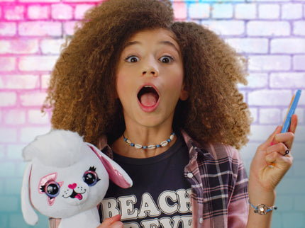 AIRBRUSH PLUSH Pehme mänguasi õhupintsliga Kutsikas, 26 cm