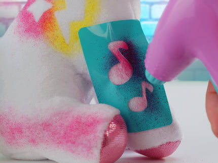 AIRBRUSH PLUSH Pehme mänguasi õhupintsliga Kutsikas, 26 cm