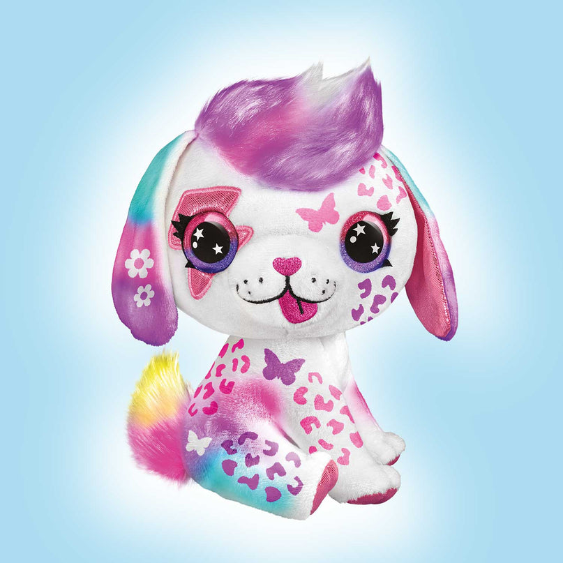 AIRBRUSH PLUSH Pehme mänguasi õhupintsliga Kutsikas, 26 cm