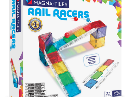 MAGNA-TILES magnetkonstruktori komplekt Rööparalli, 33 osa