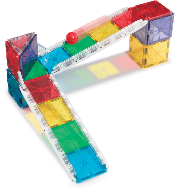 MAGNA-TILES magnetkonstruktori komplekt Rööparalli, 33 osa