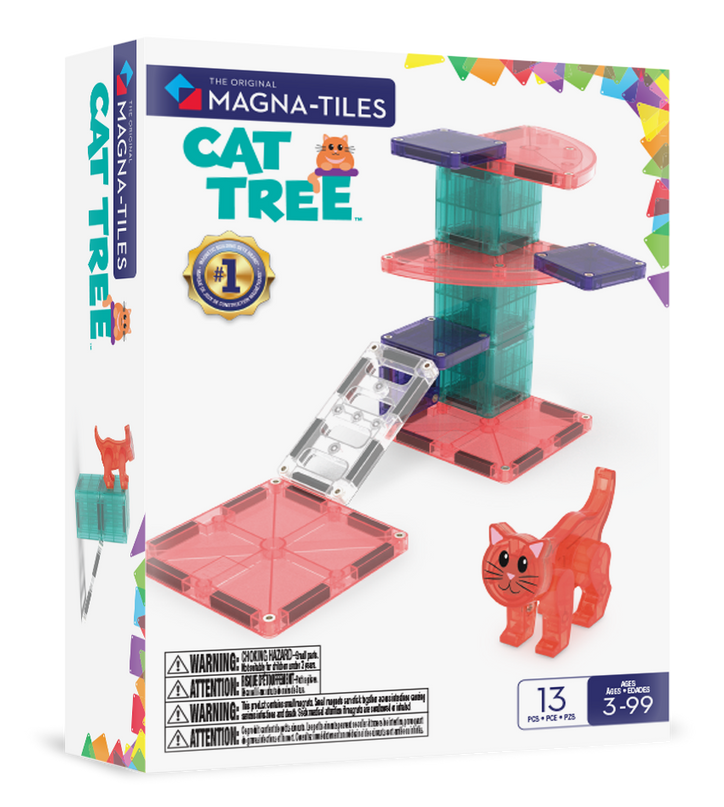 MAGNA-TILES magnetkonstruktori komplekt Kassipuu, 13 osa