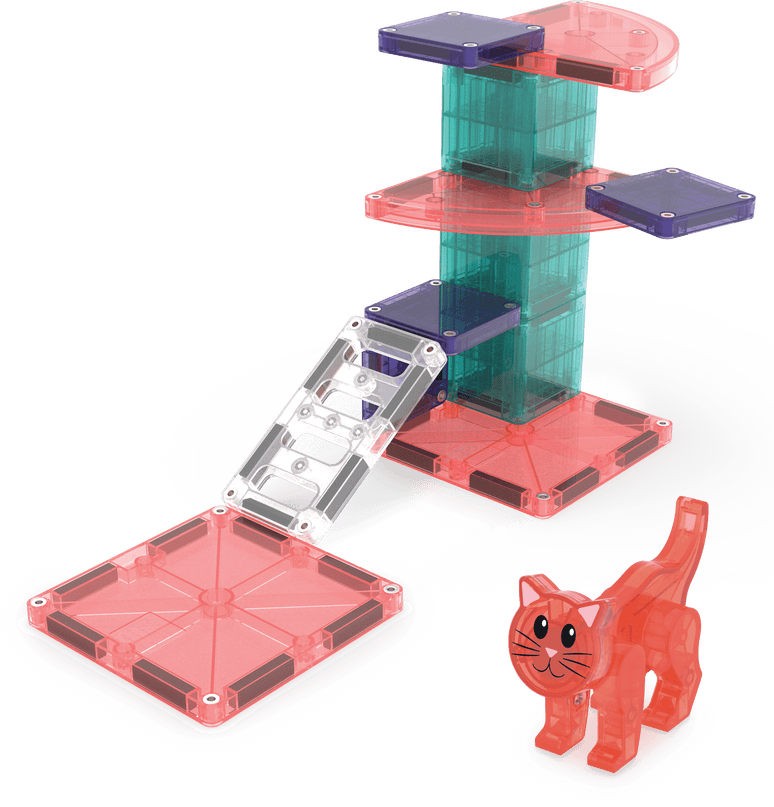 MAGNA-TILES magnetkonstruktori komplekt Kassipuu, 13 osa