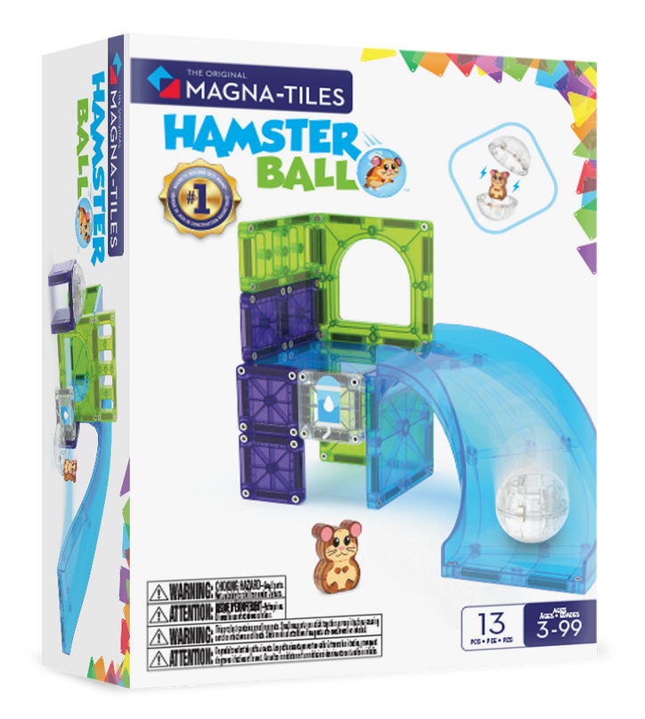 MAGNA-TILES magnetkonstruktori komplekt Hamstripall, 13 osa