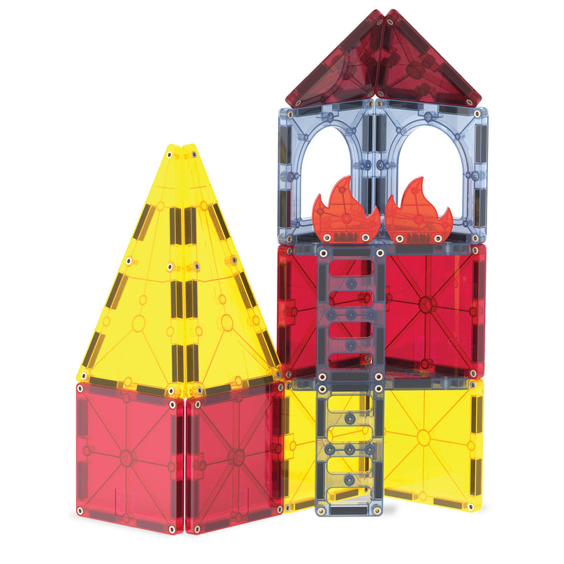 MAGNA-TILES magnetkonstruktori komplekt Tuletõrje, 27 osa