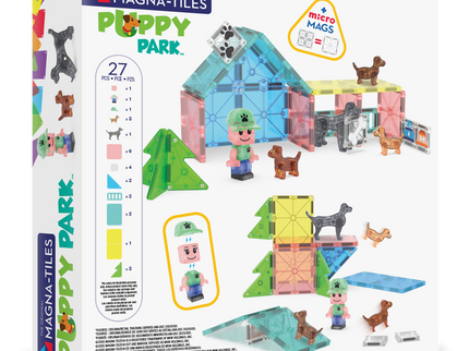 MAGNA-TILES magnetkonstruktori komplekt Koerte park, 27 osa