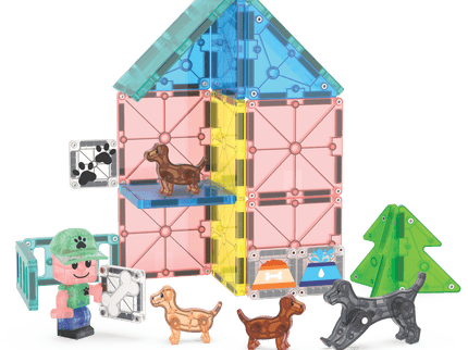 MAGNA-TILES magnetkonstruktori komplekt Koerte park, 27 osa