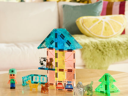 MAGNA-TILES magnetkonstruktori komplekt Koerte park, 27 osa