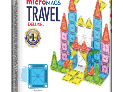 MAGNA-TILES suur magnetkonstruktori reisikomplekt, 55 osa