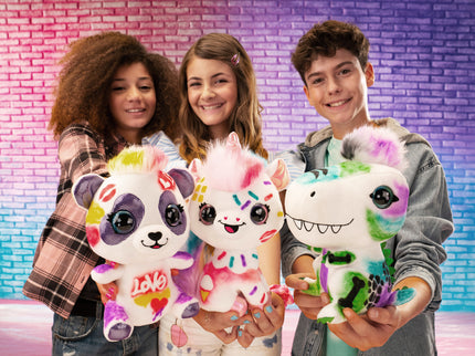 AIRBRUSH PLUSH Pehme mänguasi õhupintsliga Panda, 25 cm