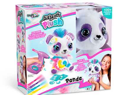 AIRBRUSH PLUSH Pehme mänguasi õhupintsliga Panda, 25 cm