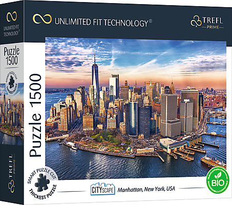 TREFL Prime pusle Cityscape Manhattan, 1500 osa