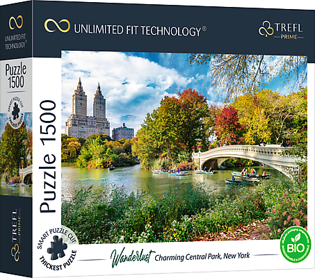 TREFL Prime pusle Wanderlust Central Park, 1500 osa