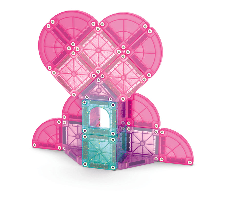 MAGNA-TILES Micromags magnetkonstruktori reisikomplekt Heart to Heart, 26 osa