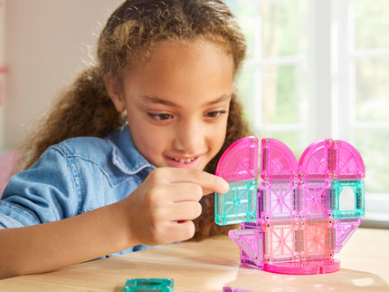MAGNA-TILES Micromags magnetkonstruktori reisikomplekt Heart to Heart, 26 osa