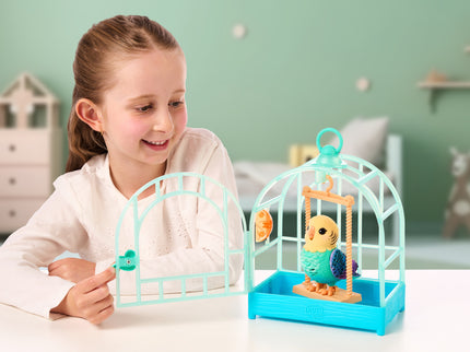 LITTLE LIVE PETS Interaktiivne komplekt lind puuriga