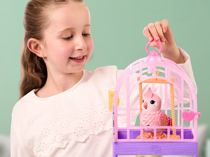 LITTLE LIVE PETS Interaktiivne komplekt lind puuriga