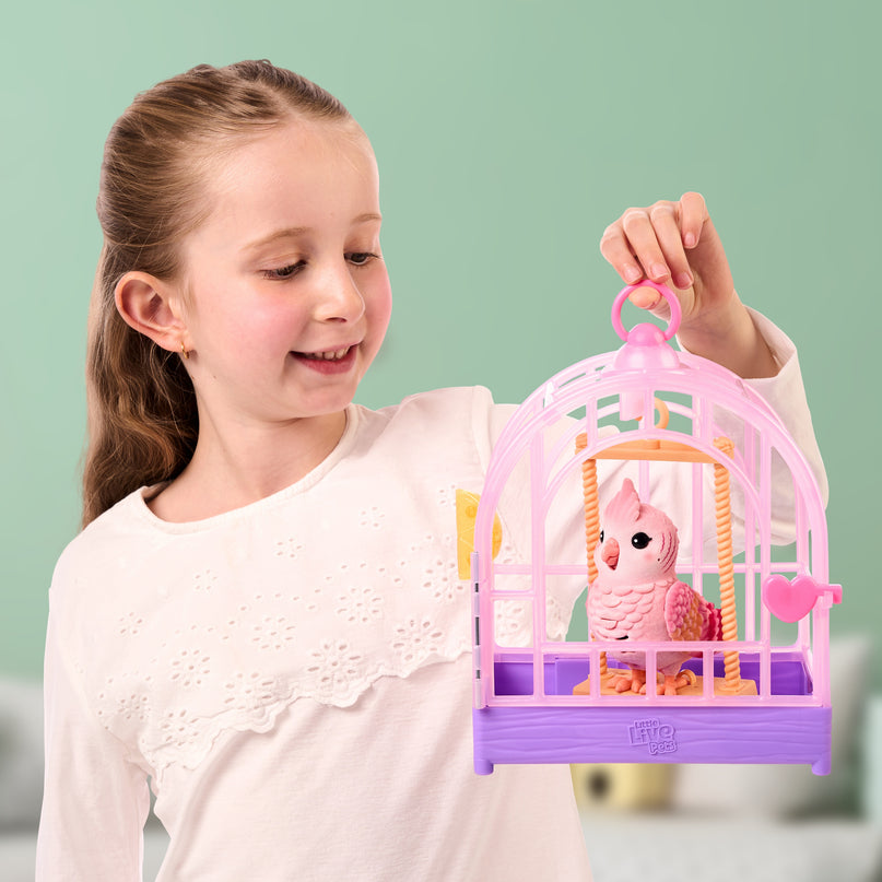 LITTLE LIVE PETS Interaktiivne komplekt lind puuriga