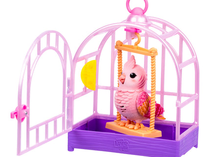 LITTLE LIVE PETS Interaktiivne komplekt lind puuriga