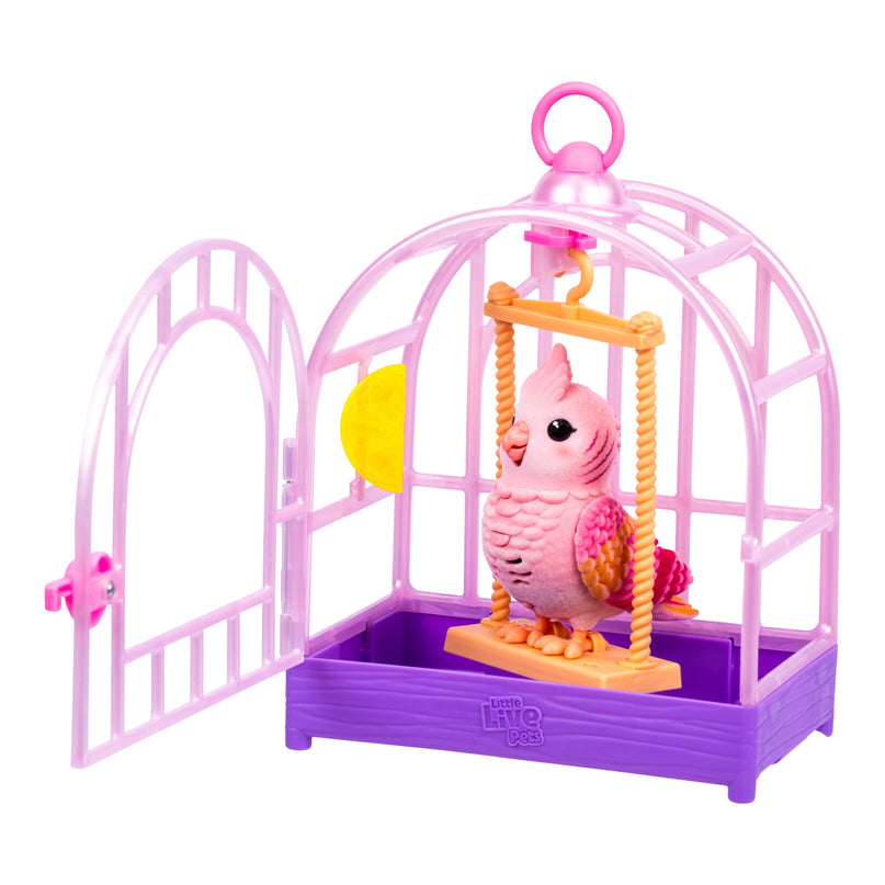LITTLE LIVE PETS Interaktiivne komplekt lind puuriga