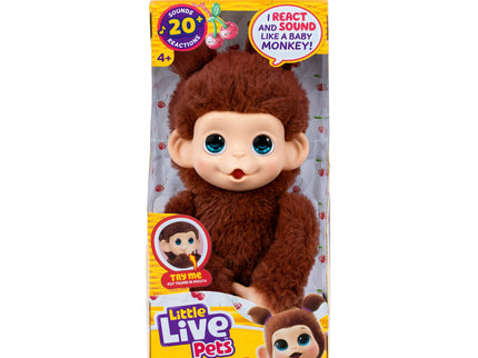 LITTLE LIVE PETS interaktiivne pehme mänguasi Beebiahv Mini 19 cm
