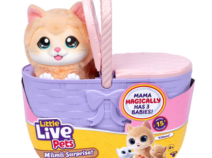 LITTLE LIVE PETS Interaktiivne mängukomplekt Mama Surprise Kitty