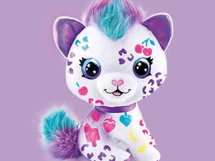 AIRBRUSH PLUSH Pehme mänguasi õhupintsliga Kass, 25 cm