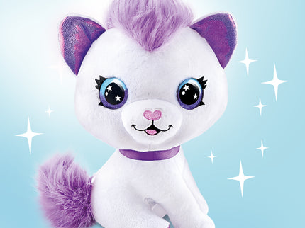 AIRBRUSH PLUSH Pehme mänguasi õhupintsliga Kass, 25 cm