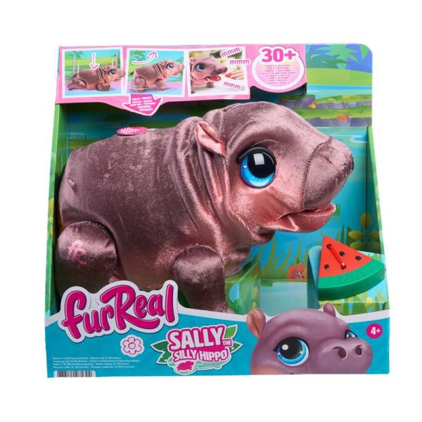 FURREAL interaktiivne pehme mänguasi -  Sally the Silly Hippo
