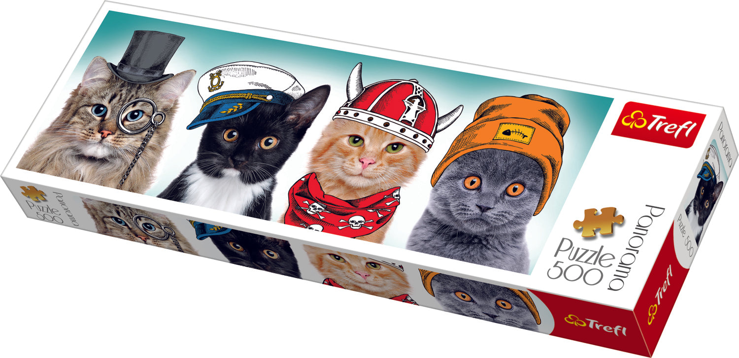 TREFL Panoraampusle Kassid, 500 osa