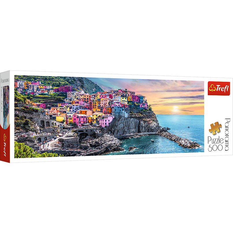 TREFL Panoraampusle Vernazza Itaalia, 500 osa