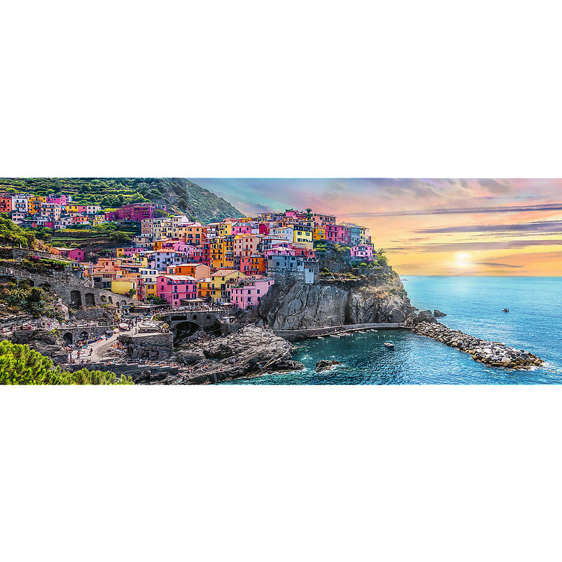 TREFL Panoraampusle Vernazza Itaalia, 500 osa