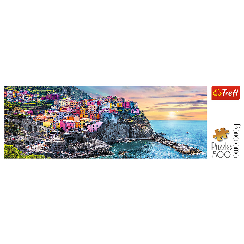 TREFL Panoraampusle Vernazza Itaalia, 500 osa
