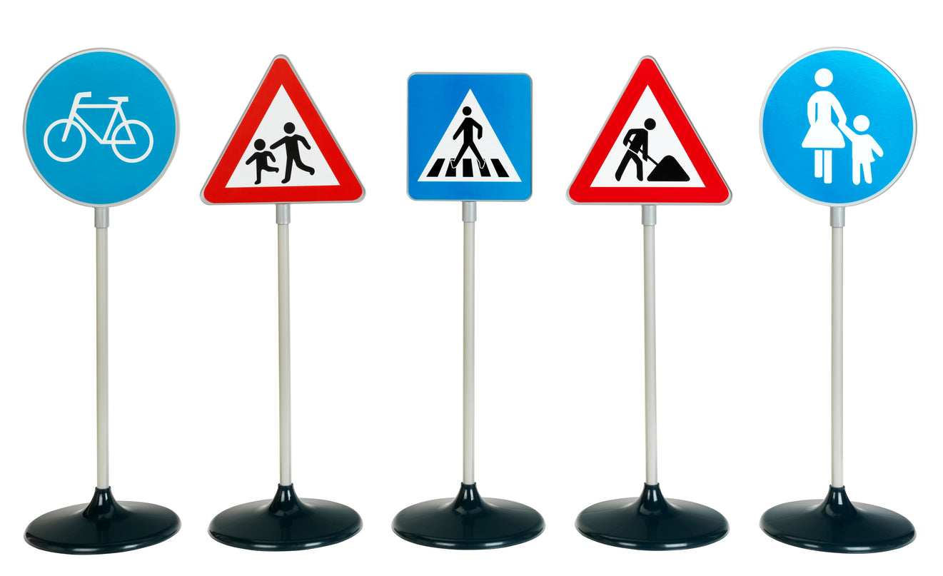KLEIN Liiklusmärkide komplekt, 5-osaline