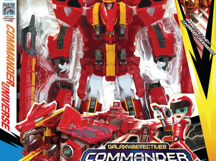 TOBOT Galaxy Detectives robot-transformer Komandöri Universum, 33 cm