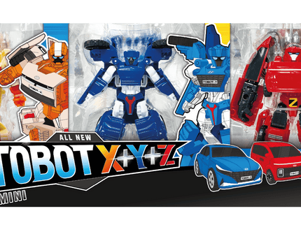 TOBOT figuuride komplekt Tobot X+Y+Z Mini, 11-13 cm