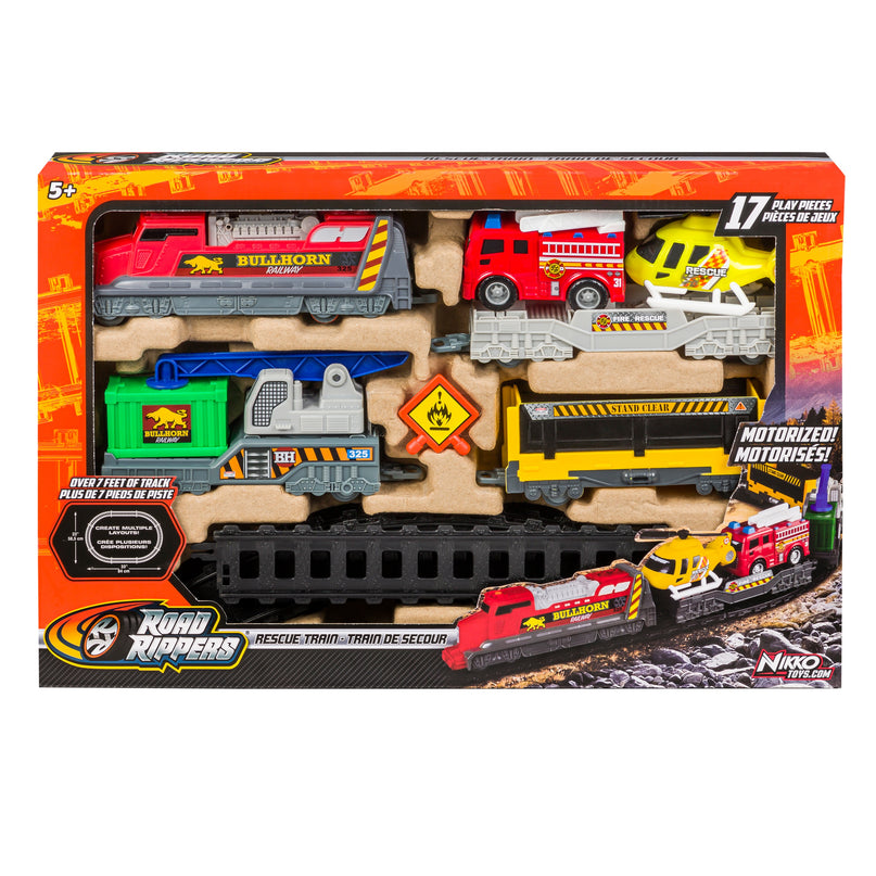 NIKKO Päästemeeskonna rongi komplekt, 17 osa