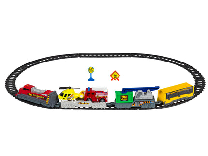 NIKKO Päästemeeskonna rongi komplekt, 17 osa