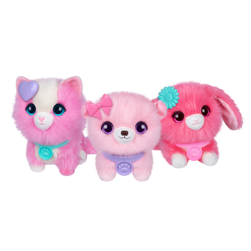 SCRUFF-A-LUVS pehme lemmikloom, roosa, 19 cm