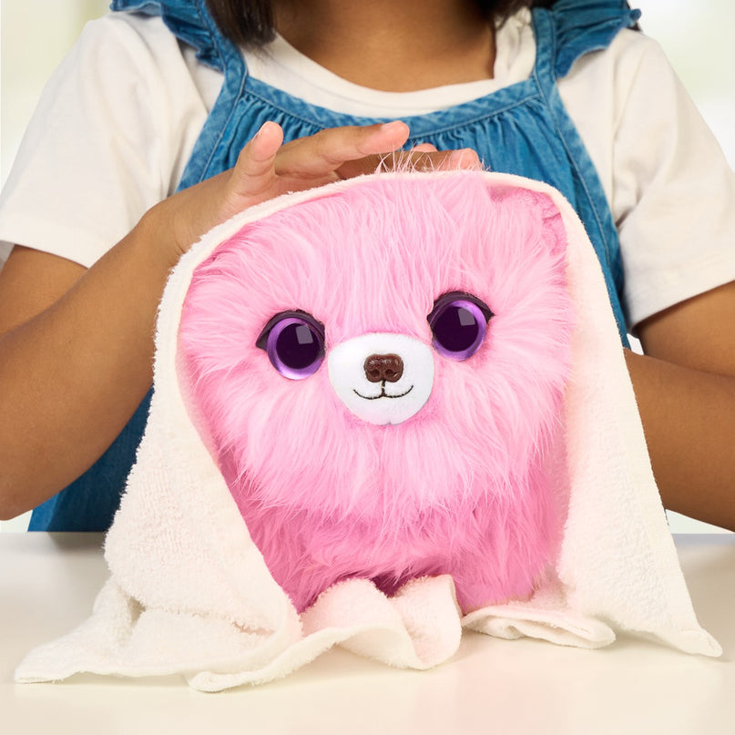SCRUFF-A-LUVS pehme lemmikloom, roosa, 19 cm