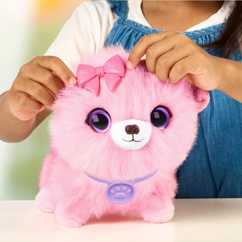 SCRUFF-A-LUVS pehme lemmikloom, roosa, 19 cm
