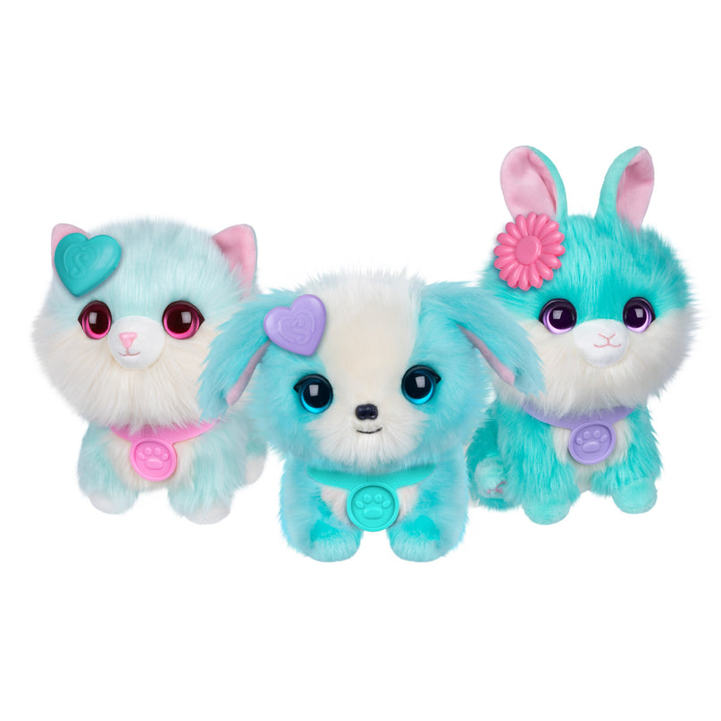 SCRUFF-A-LUVS pehme lemmikloom, sinine, 19 cm