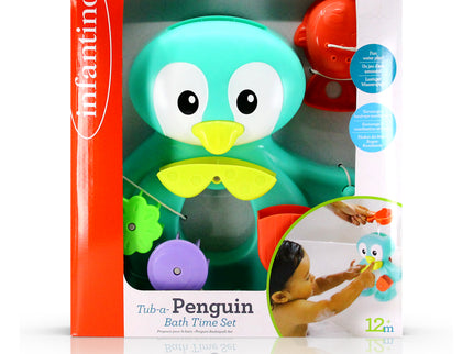 INFANTINO Mängukomplekt Pesu-Pingviini vanniaeg